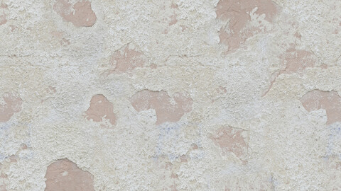 PaintedPlaster Seamless Texture Patterns 2k (2048*2048) | PNG 10 | JPG 10 File Formats All Texture Apply After Object Look Like A 3D