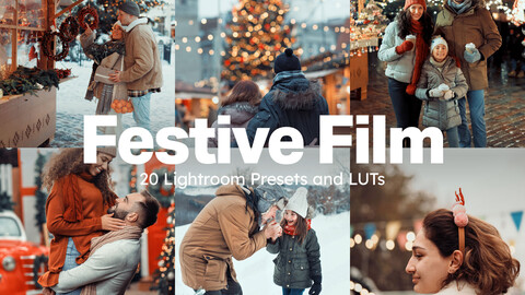 20 Festive Film LUTs & Lightroom Presets