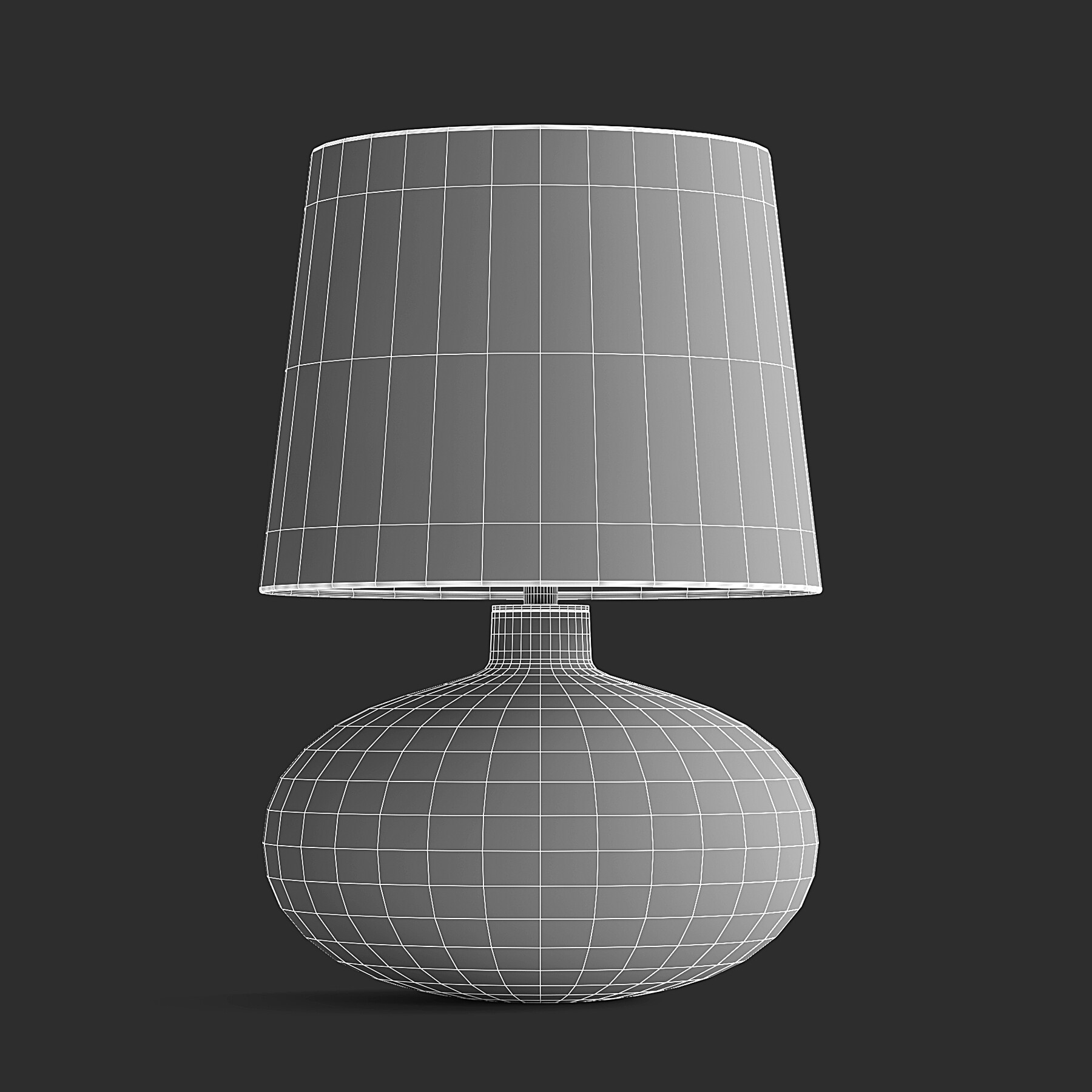 ArtStation - Black Table Lamp IV | Resources