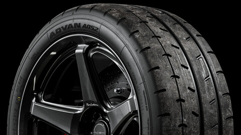 YOKOHAMA® ADVAN® A052 • 245/40 R18 (97Y) XL • 200/AA/A (Real World Details)