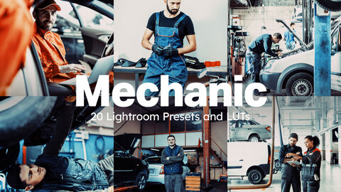 20 Mechanic LUTs & Lightroom Presets