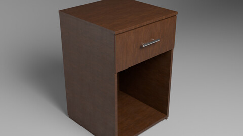 Cabinet dark wood