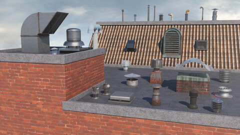 Roof Vent Set 01