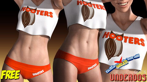 Hooters Girl for G8F Underoos