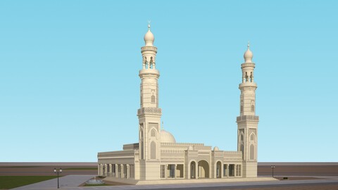 Mosque 3D No2