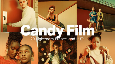 20 Candy Film LUTs & Lightroom Presets