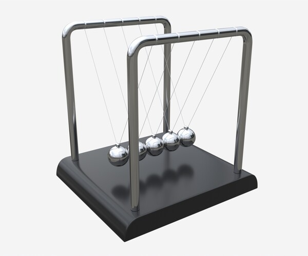 ArtStation - Newton Cradle Balance Steel Balls 01 | Resources