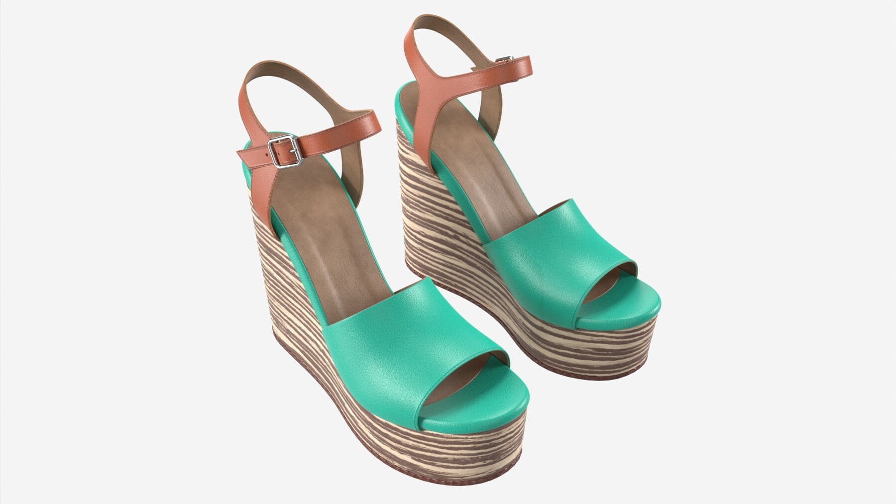 ArtStation - Turquoise women shoes | Resources