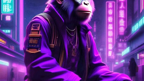 Neon-ape