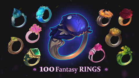 100 Fantasy Rings