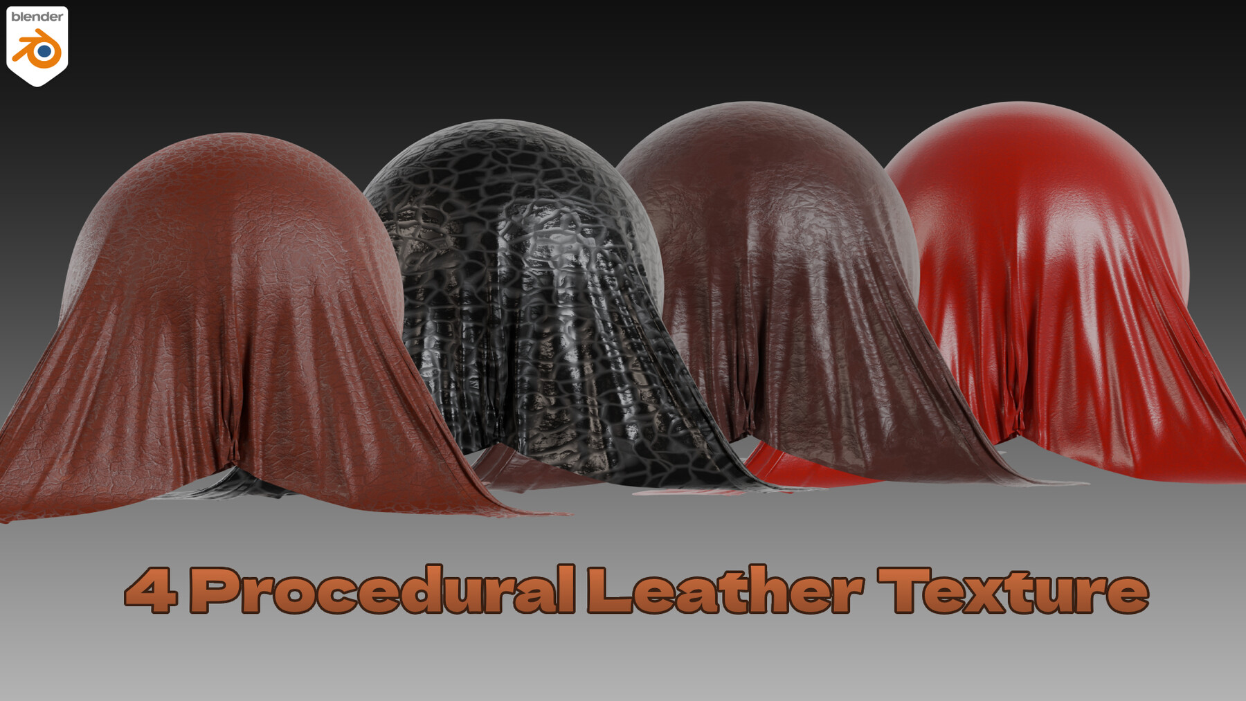 Procedural Leather Material - Blender Market