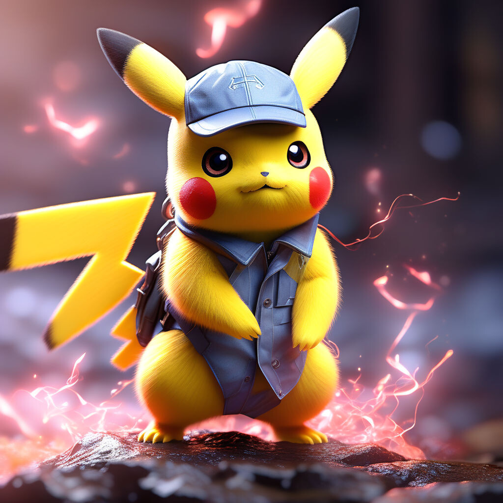 ArtStation - Pikachu in a master mode | Artworks