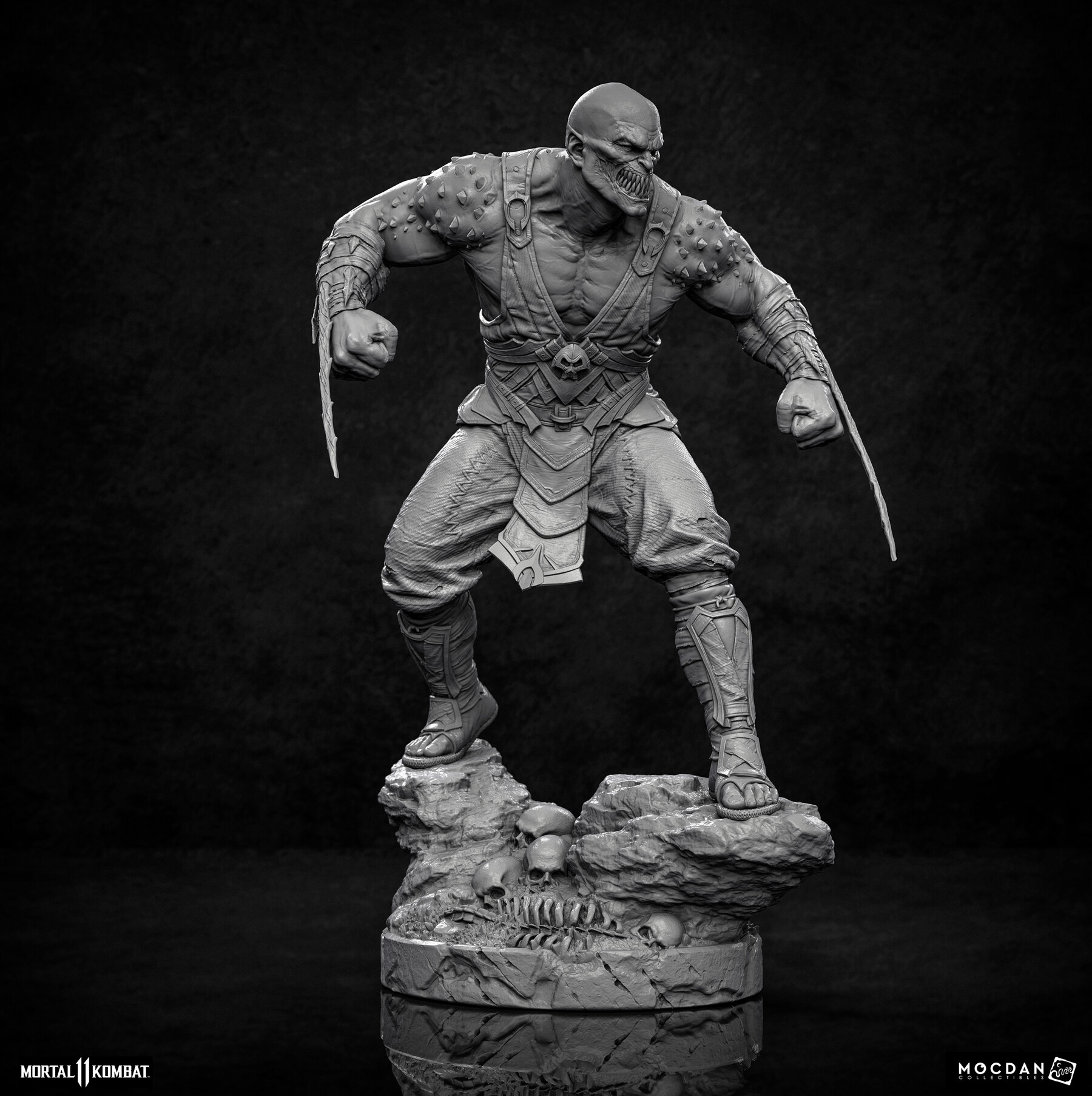 STL file Baraka - Mortal Kombat II - Bust 👤・3D printing idea to