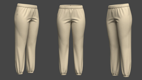 Track_Pant_3d_Model