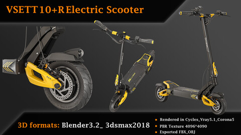 VSETT 10+R Electric Scooter