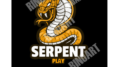 Serpent play gaming art:Digital Download Now Available!