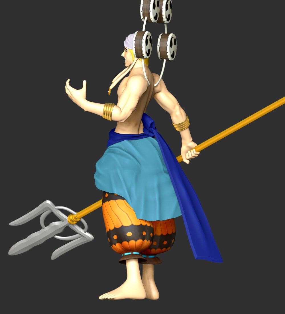 ArtStation - Eneru (god of skypiea)