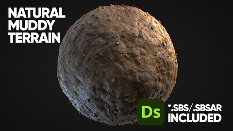 Natural Muddy Terrain Material