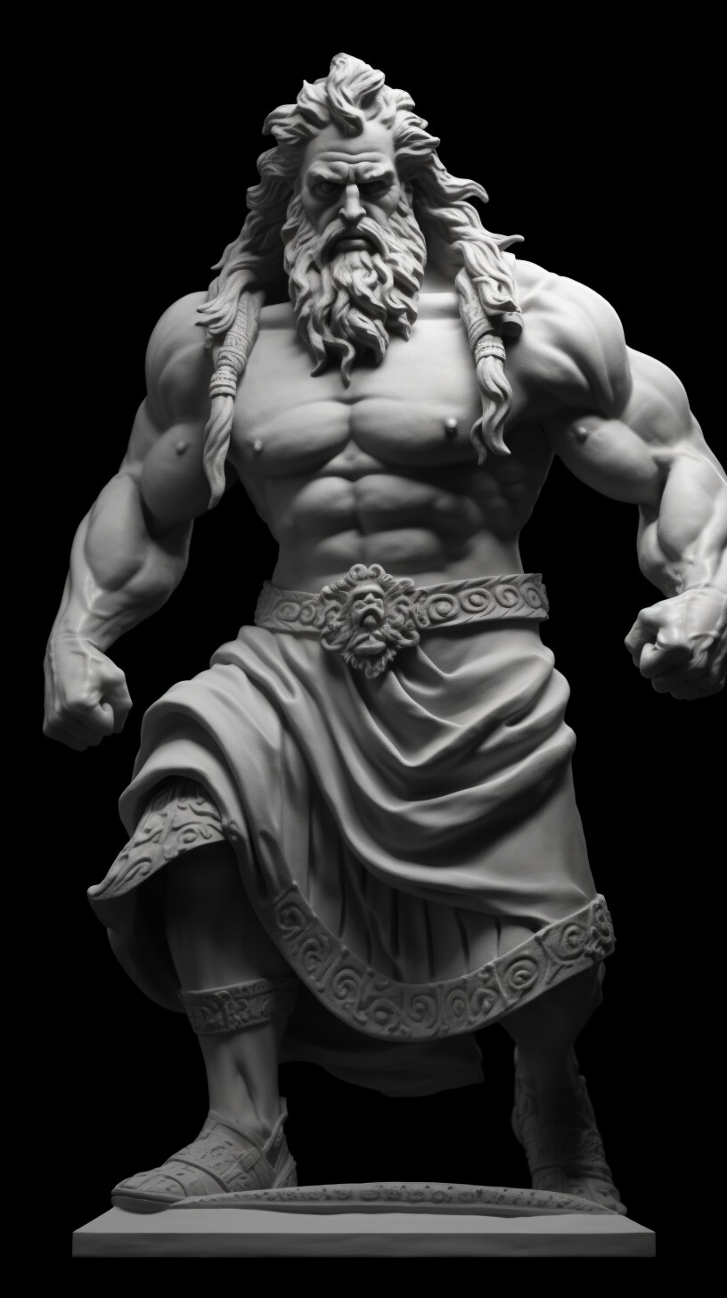 ArtStation - +250 Zeus Sculpt Concept (4k) | Artworks