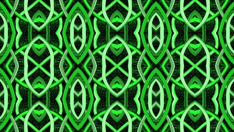 3D Green Abstract Background