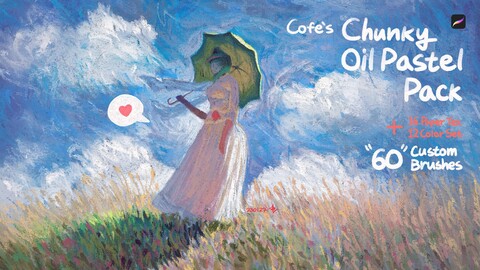 COFE's Chunky Oil Pastel Pack | Procreate