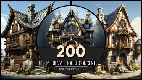 Medieval house Concept 4K Reference/Concept Images