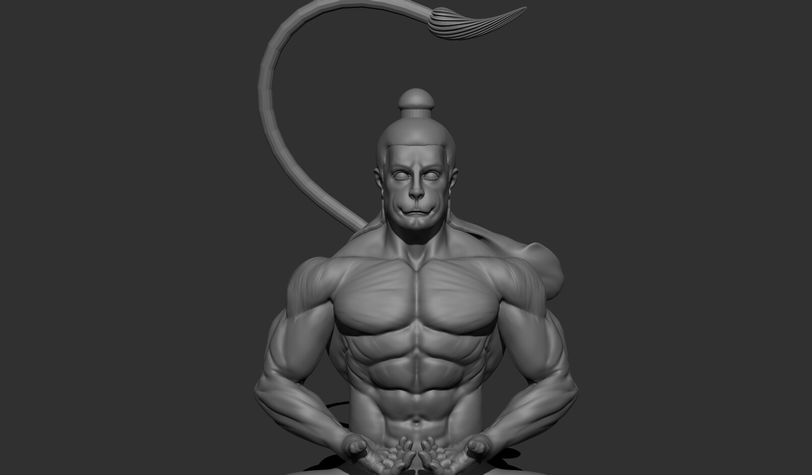 Artstation Hanuman 3d Printing Resources