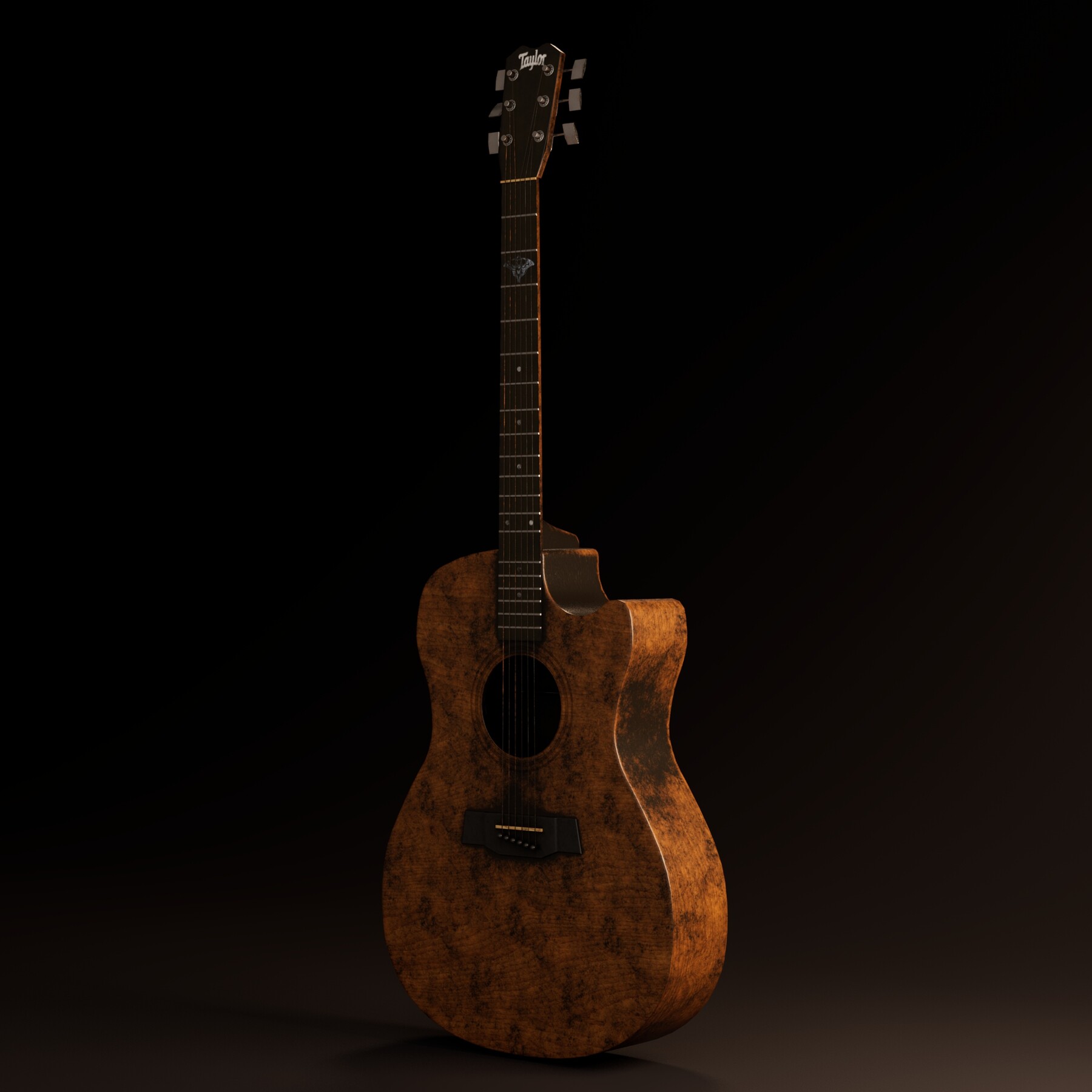 Artstation - Ellies Guitar From The Last Of Us 2 