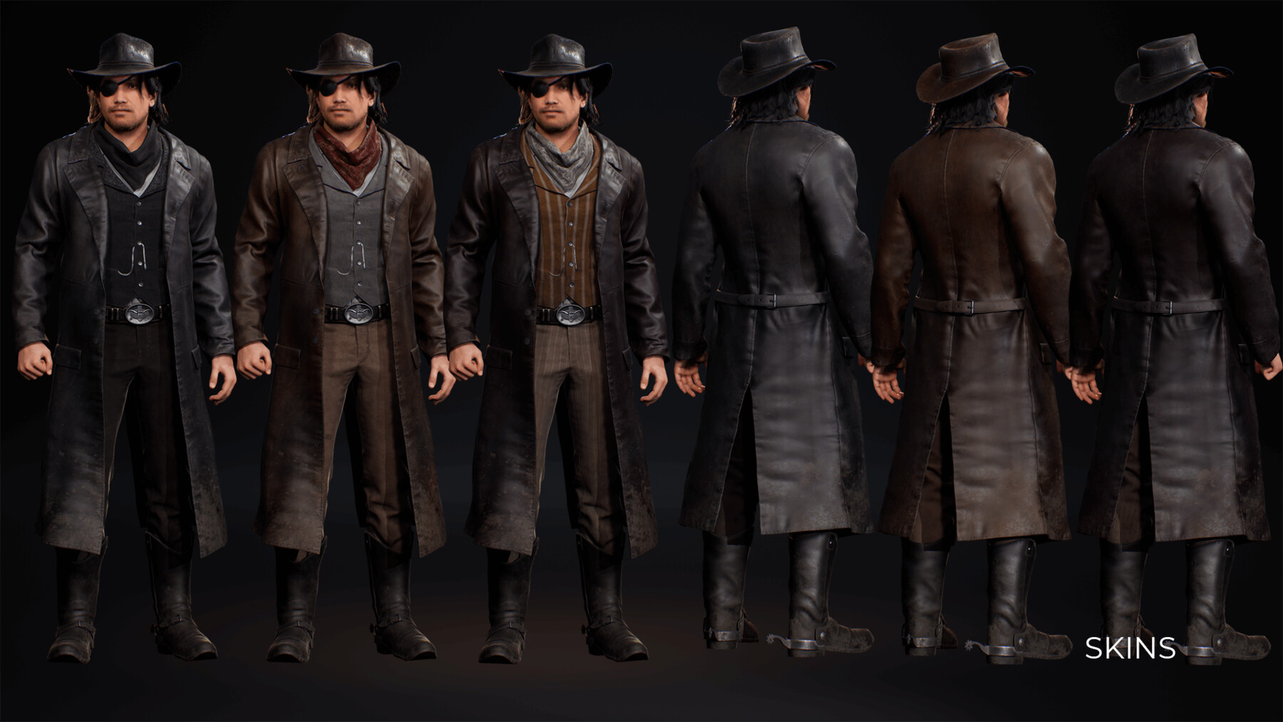 Artstation - Western Metahuman Bundle 