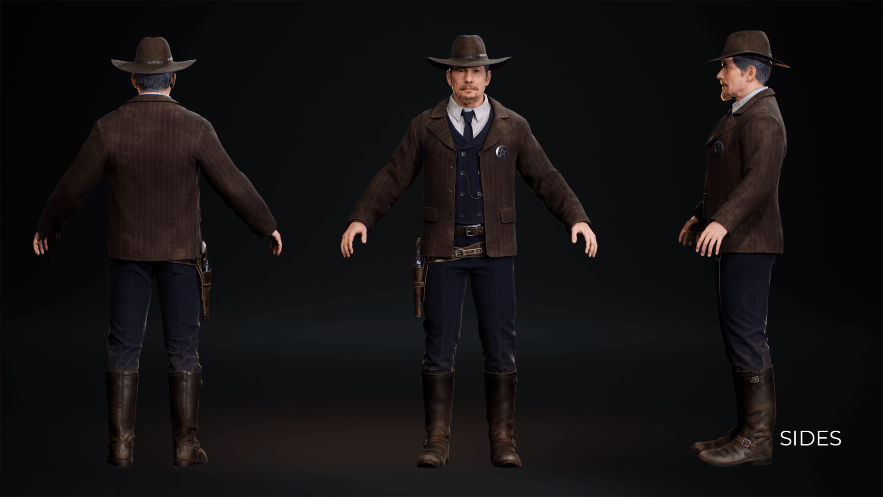 Artstation - Western Metahuman Bundle 