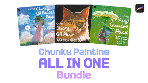Chunky Painting All-In-One Bundle | Procreate