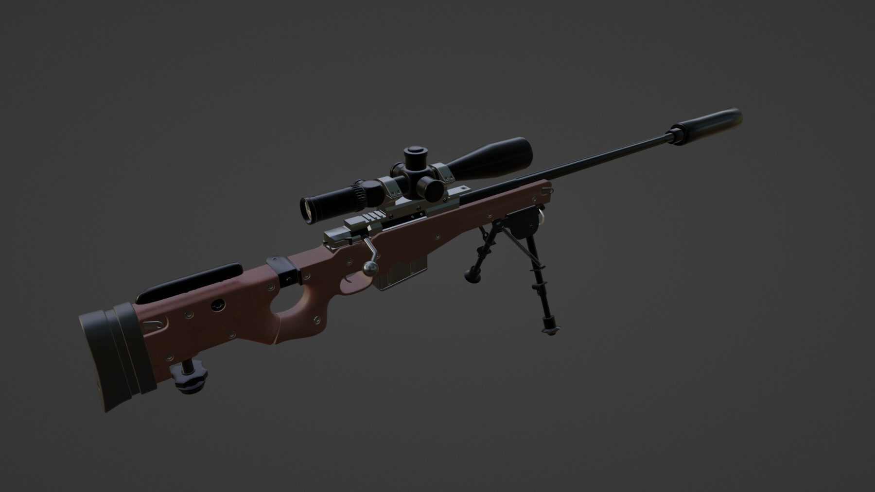 ArtStation - AWM Sniper Rifle | Resources