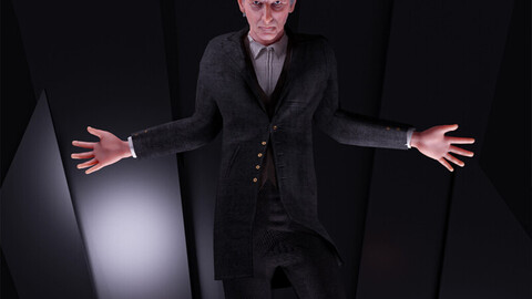 3D character ( Dr.Who ) a antihero character