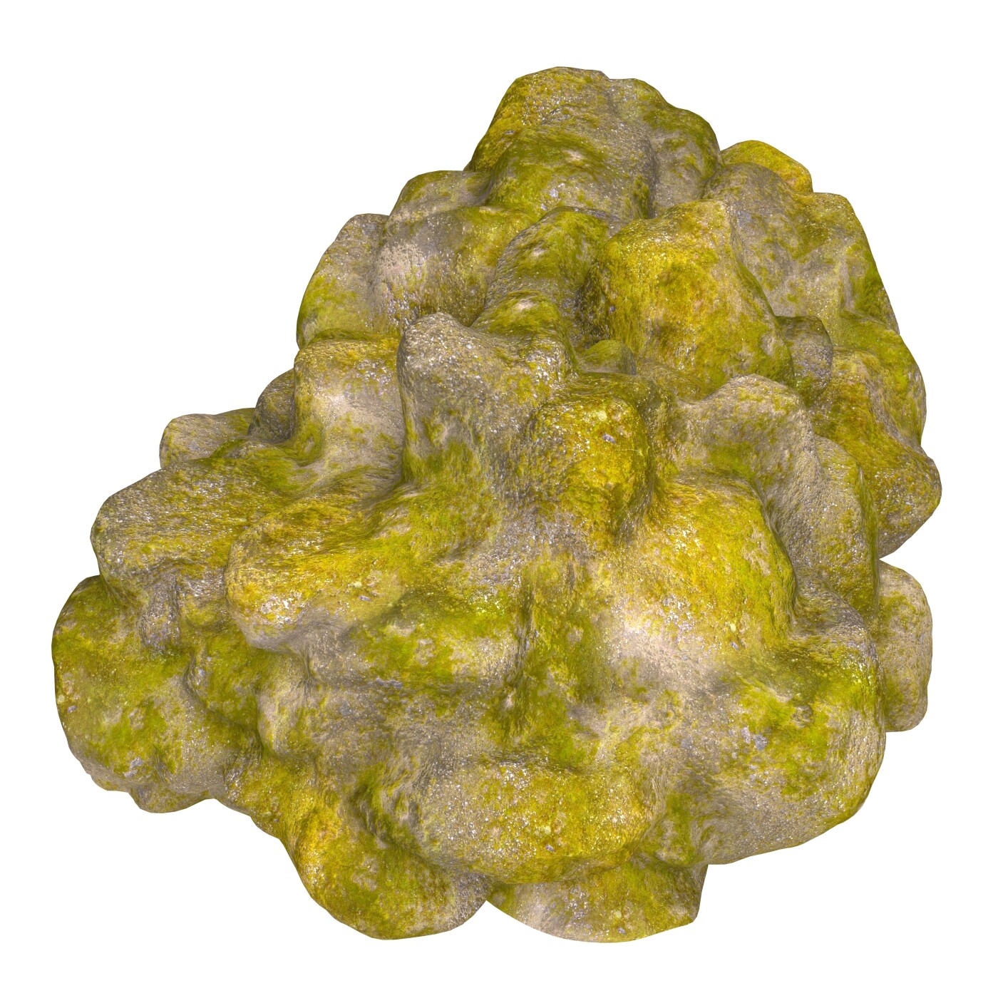 ArtStation Moss Stone Rock 10 Resources   File 