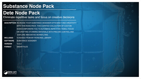 Substance Node Pack | Dete Node Pack