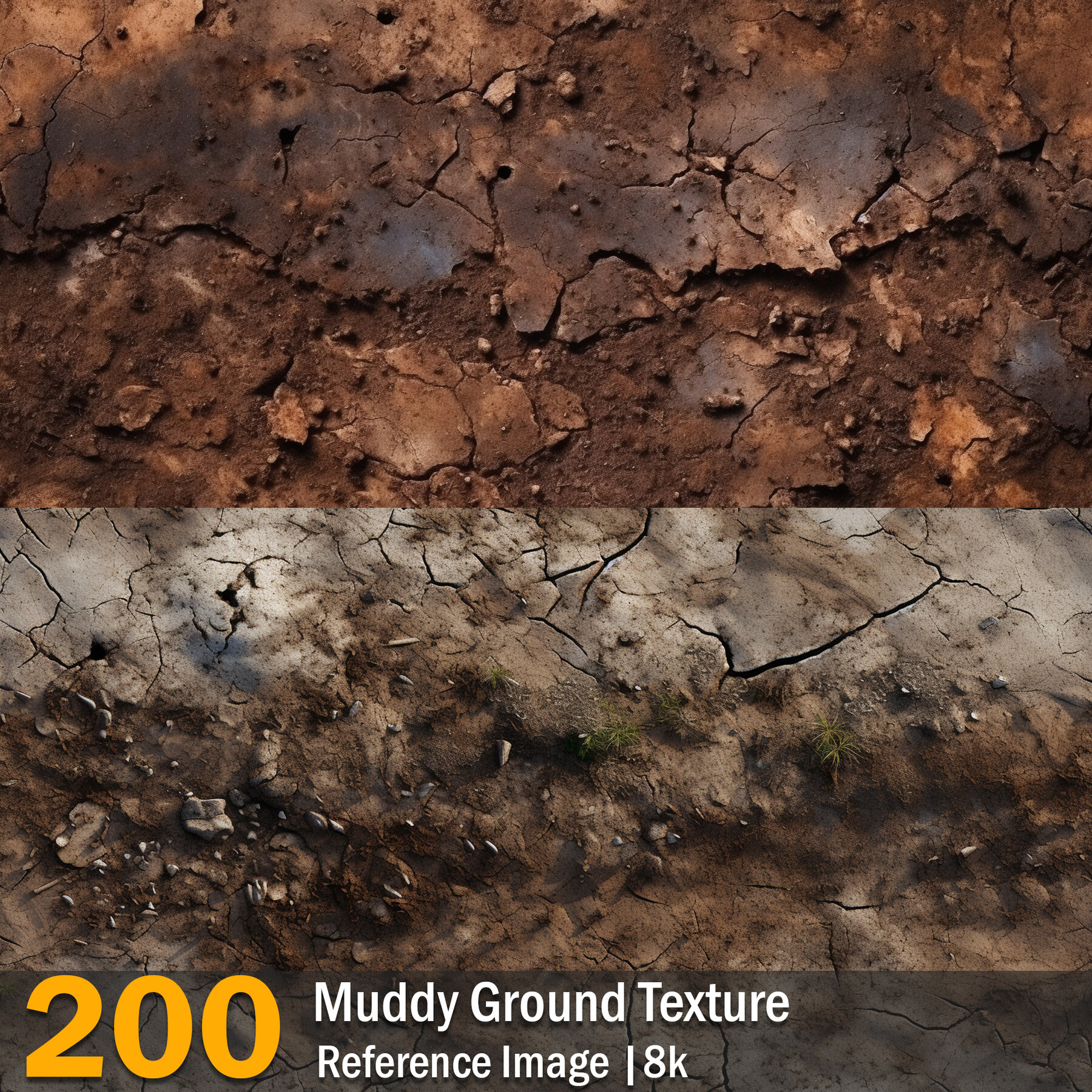 Artstation - Muddy Ground Texture 