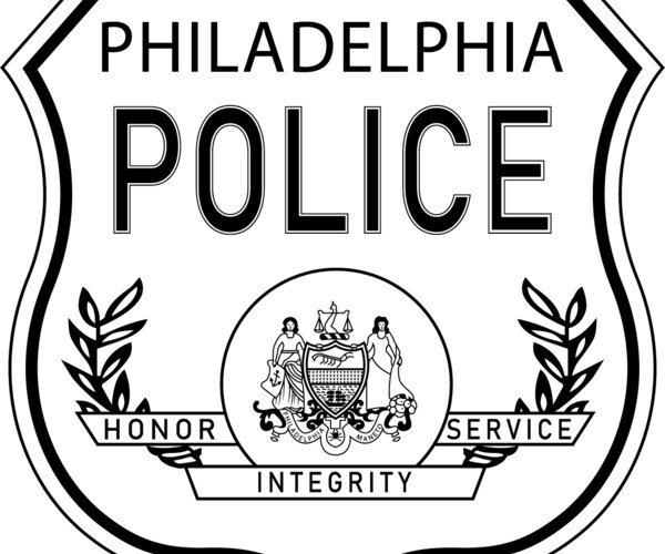 ArtStation - PHILADELPHIA POLICE PATCH VECTOR FILE Black white vector ...