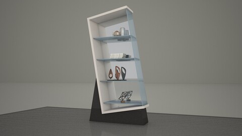 GLASS CABINETS 3D MODEL