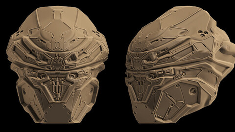 Robot head concept