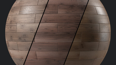 Parquet Materials 41- Square Parquet | Sbsar Seamless PBR 4k