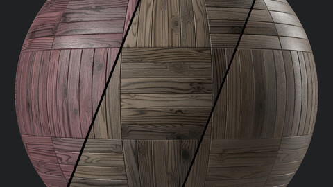 Parquet Materials 42- Sbsar Seamless PBR 4k