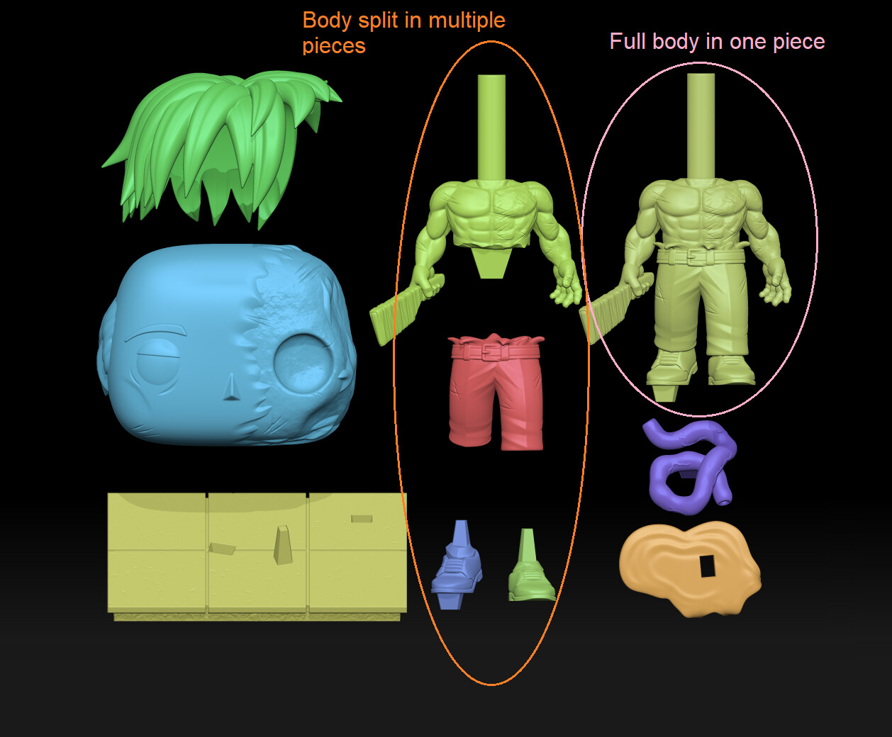 STL file Toji (Death) Jujutsu Kaisen Funko Pop Custom 💬・3D printer model  to download・Cults