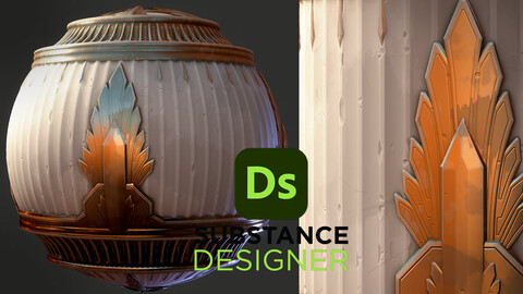 Stylized Wall Material - Substance 3D Designer