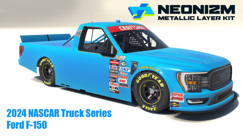 Neonizm Texture Tool Kit - iRacing NASCAR Truck Series Ford F150