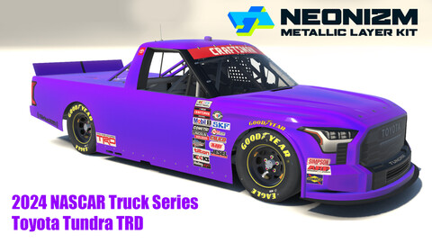 Neonizm Texture Tool Kit - iRacing NASCAR Truck Series Toyota Tundra TRD