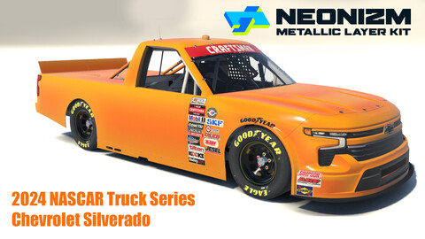 Neonizm Texture Tool Kit - iRacing NASCAR Chevy Silverado (2022)