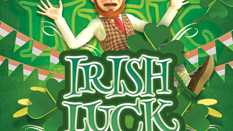 Irish luck flyer