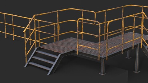 Modular Industrial Walkway