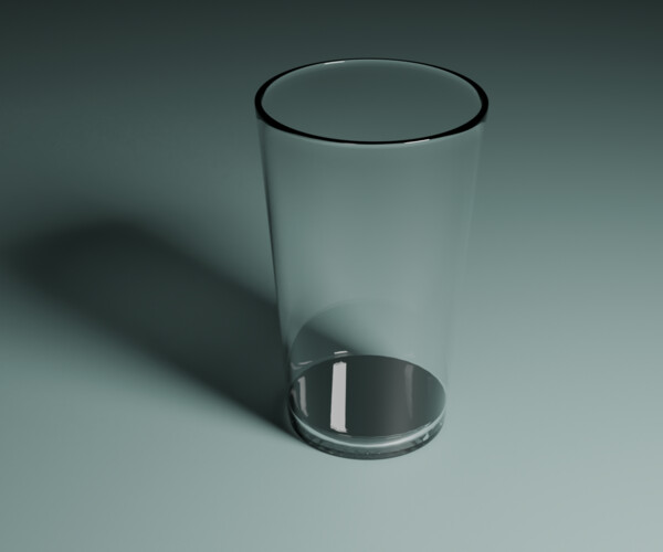 ArtStation - Empty water Glass | Resources