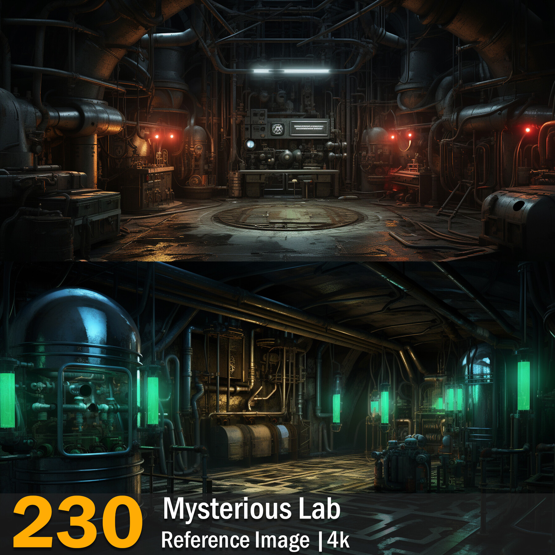 Artstation - Mysterious Lab 